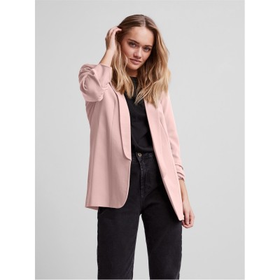 сако,дамски,палта,и,якета,размер+,дамски,облекла,размер,pieces,women's,tailored,structured,blazer,misty,rose