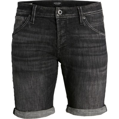 мъжки,къси,панталони,jack,and,jones,denim,shorts,mens,black,denim