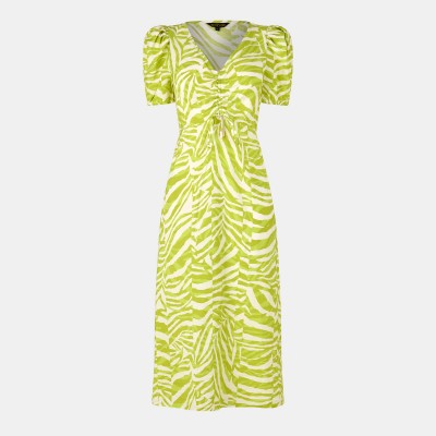 рокля,дамски,поли,и,рокли,biba,printed,tea,dress,lime,zebra