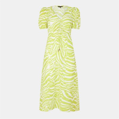 рокля,дамски,поли,и,рокли,biba,biba,printed,tea,dress,lime,zebra