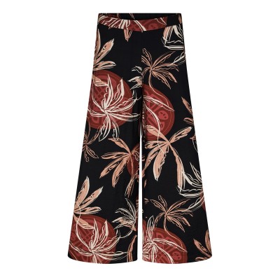 дамски,чорапогащи,и,клинове,biba,biba,wide,leg,trouser,sunset,print