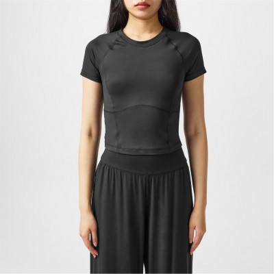 тениска,дамски,топове,sweaty,betty,all,day,cropped,t,shirt,black