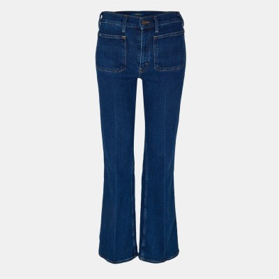 дънки,дамски,дънки,polo,ralph,lauren,jenn,flare,jeans,dark,indigo