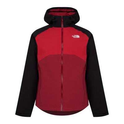 the,north,face,men,s,stratos,north,face,waterproof,packable,rain,anorak,garnet,red