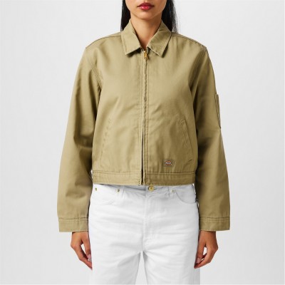 яке,дамски,якета,и,палта,dickies,unlined,eisenhower,cropped,long,sleeve,barn,jacket,khaki
