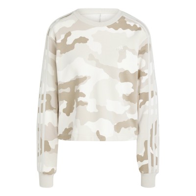 дамска,блуза,разпродажба,adidas,дамски,блузи,adidas,essentials,3,stripes,camo,print,cropped,sweatshirt,womens,alumina