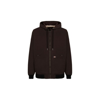 яке,облекла,на,разпродажба,мъжки,якета,dickies,men's,cotton,hooded,long,sleeve,field,jacket,dark,brown