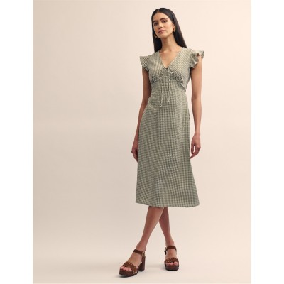 рокля,дамски,поли,и,рокли,nobodys,child,lily,dress,check,green