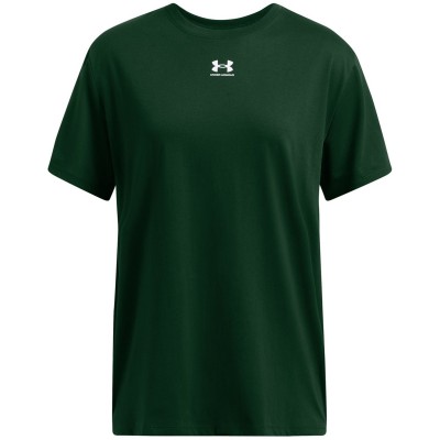 дамска,тениска,разпродажба,under,armour,дамски,топове,under,armour,armour,campus,oversize,ss,t,shirt,womens,forest,green
