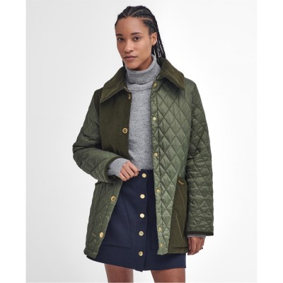яке,дамски,якета,и,палта,barbour,women's,reeth,diamond,quilted,patchwork,jacket,olive,ancient