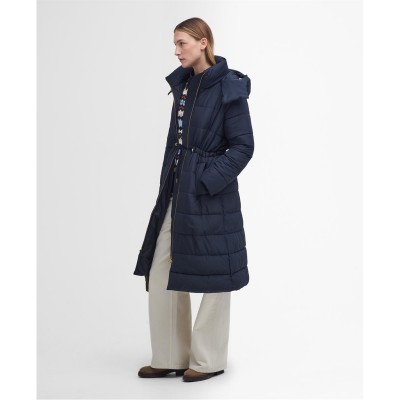 яке,дамски,якета,и,палта,barbour,women's,mannue,longline,quilted,jacket,navy