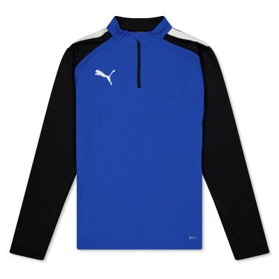 горнище,с,цип,детски,тениски,puma,quarter,zip,top,jr,electric,blue,l