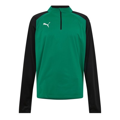 горнище,с,цип,puma,teamliga,1,4,zip,top,pepper,green,pu