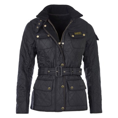 яке,дамски,якета,и,палта,barbour,international,women's,polar,windproof,long,sleeve,slim,fit,quilted,jacket,black