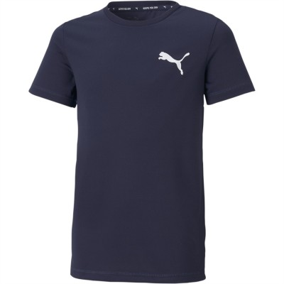 тениска,разпродажба,puma,детски,тениски,детски,облекла,puma,small,logo,tee,b,peacoat