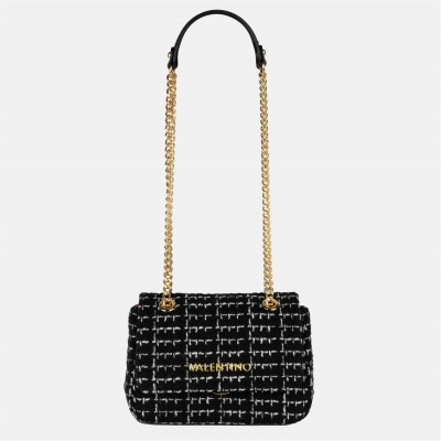чанта,всички,чанти,valentino,women's,tweed,cross,body,bag,neromulti