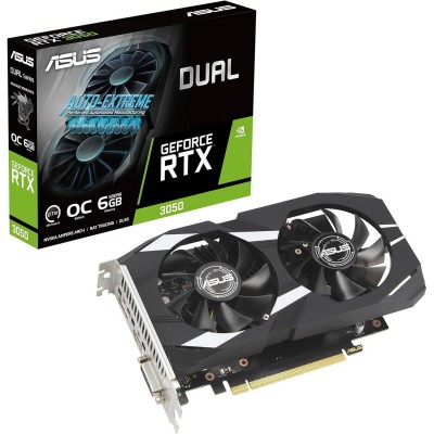 asus,dual,geforce,rtx,3050,oc,edition,6gb,gddr6,gaming,graphics,card,black