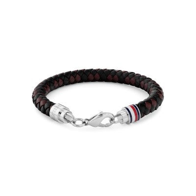аксесоари,на,разпродажба,tommy,hilfiger,tommy,hilfiger,mens,braided,leather,bracelet,brown
