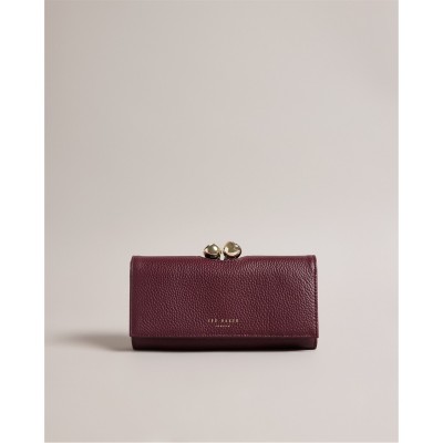 портмоне,всички,чанти,аксесоари,на,разпродажба,ted,baker,leather,josiey,crystal,top,purse,deep,purple
