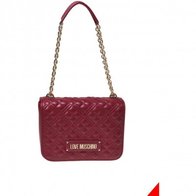 чанта,за,през,рамо,всички,чанти,аксесоари,на,разпродажба,love,moschino,super,quilted,chain,shoulder,bag,wine