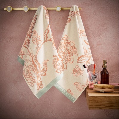 хавлиена,кърпа,хавлии,аксесоари,на,разпродажба,yvonne,ellen,signature,floral,towel,vintage,rose
