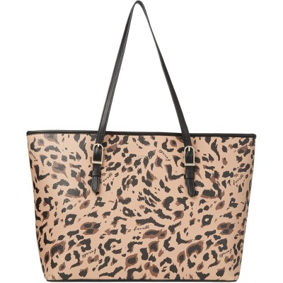 всички,чанти,fiorelli,women's,etta,tote,bag,leopard,print