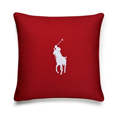ralph,lauren,home,ralphlaurenhome,pony,cushion,50x50cm,red