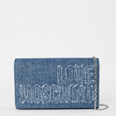 всички,чанти,аксесоари,на,разпродажба,love,moschino,lm,denim,clutch,ld52,blue