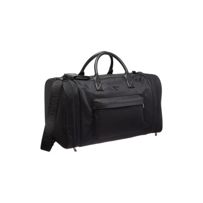 всички,чанти,emporio,armani,men's,recycled,nylon,duffle,holdall,black,beauty