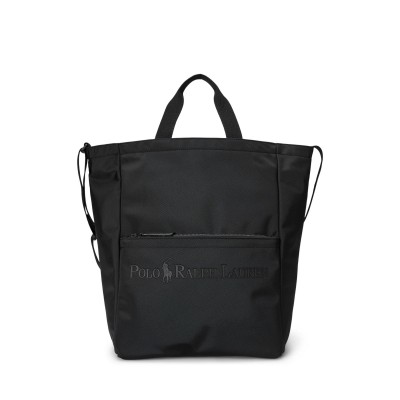 чанта,аксесоари,на,разпродажба,polo,ralph,lauren,modern,logo,large,tote,bag,black