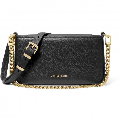 дамска,чанта,всички,чанти,аксесоари,на,разпродажба,michael,michael,kors,women,s,bryant,small,leather,convertible,cross,body,bag,black