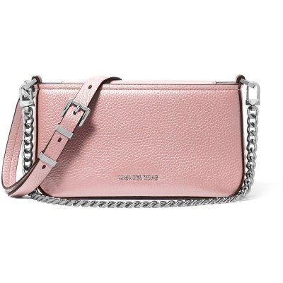 всички,чанти,аксесоари,на,разпродажба,michael,michael,kors,women's,bryant,small,leather,convertible,cross,body,bag,smokey,rose