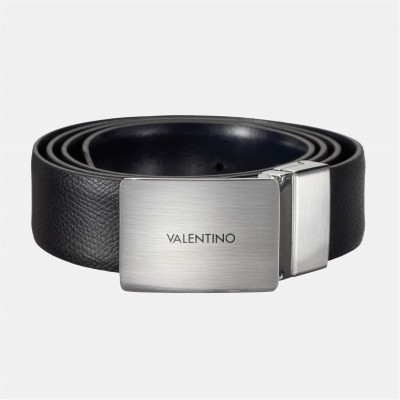 колан,колани,valentino,litech,leather,plaque,belt,black,navy