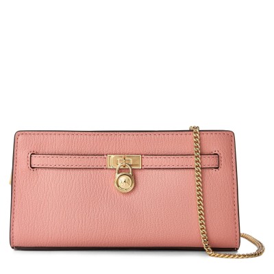 дамско,портмоне,michael,michael,kors,women,s,hamilton,cross,body,wallet,on,chain,primrose