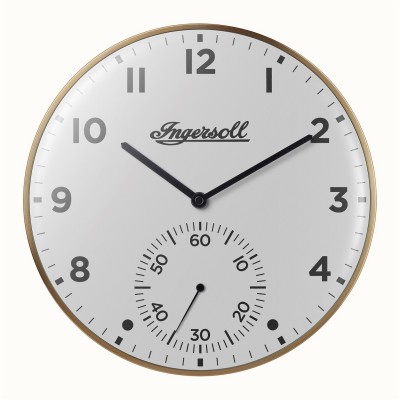 аксесоари,на,разпродажба,ingersoll,wall,clock,99,white,gold