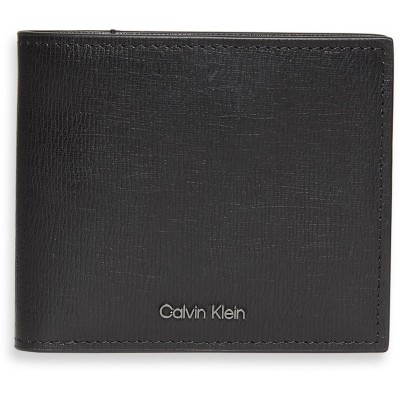портмоне,портфейли,и,портмонета,мъжки,чанти,и,портмонета,calvin,klein,saffiano,leather,billfold,wallet,black