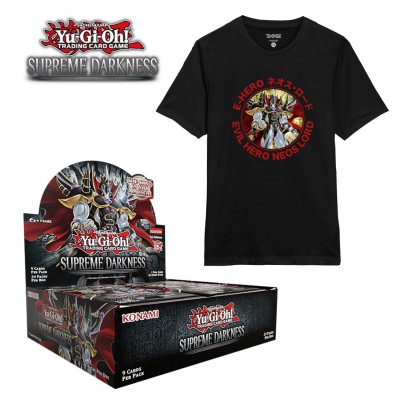 игри,и,технологии,yu,gi,oh,supreme,darkness,display,+,t,shirt,game,exclusive,display