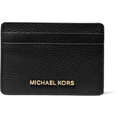 всички,чанти,michael,michael,kors,jet,card,holder,black,001*