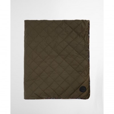 barbour,dog,quilt,fleece,blanket,olive