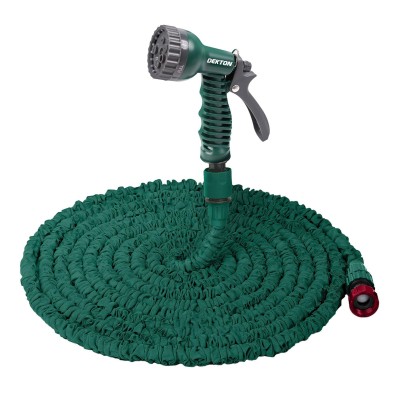 градина,/,на,открито,dekton,75ft,expandable,garden,hose,and,spray,gun,set,green