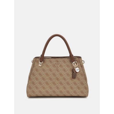 дамска,чанта,всички,чанти,аксесоари,на,разпродажба,guess,women,s,noelle,satchel,bag,latte,logo