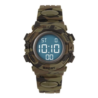 tikkers,kids,tikker,light,up,digital,watch,green,camo