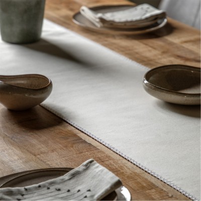 gallery,linen,effect,table,runner,cream,360x1800mm,36,x,180,cm