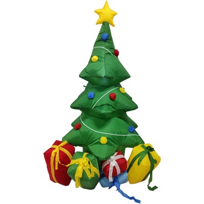 аксесоари,на,разпродажба,premier,decorations,christmas,tree,presents,inflatable,tree,present
