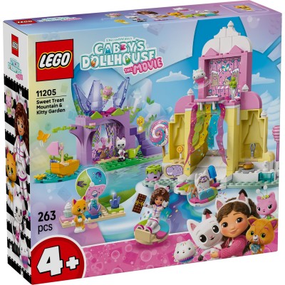 lego,lego&#174;,gabby&#8217;s,dollhouse,11205,sweet,treat,mountain,&,kitty,garden,pretend,play,11205,tbc