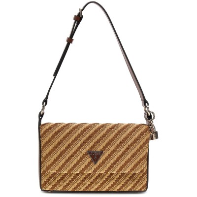 чанта,всички,чанти,guess,women's,straw,cross,body,bag,brown