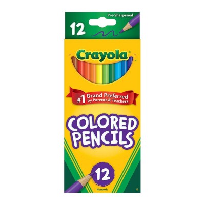 crayola,coloured,pencils,12,pack,12,pack