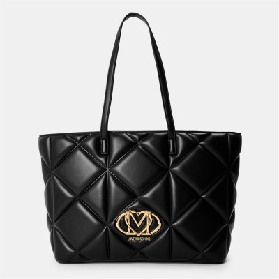 всички,чанти,love,moschino,lm,quilt,tote,ld54,black