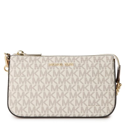michael,michael,kors,women,s,jet,set,signature,chain,clutch,bag,vanilla