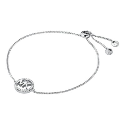 аксесоари,на,разпродажба,michael,kors,logo,charm,bracelet,silver,040